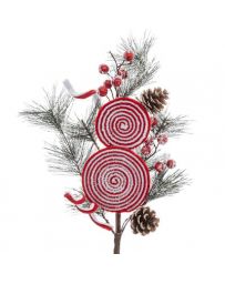 Branche composée Spirale 75cm