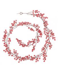 Guirlande de Noël - Baies rouges 190cm