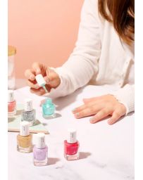 Vernis à Ongle à l'Eau - Or - Parfum Papaye - INUWET