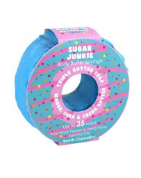 Eponge Savon exfoliante - Donut - Sugar Junkie - BOMB COSMETICS