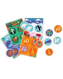 Loto Wood - Jeu éducatif en Bois - DJECO