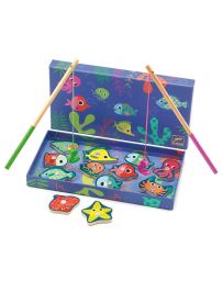 Fishing Colour - Jeu éducatif en bois - DJECO