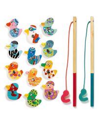 Fishing Duck - Jeu éducatif en Bois - DJECO