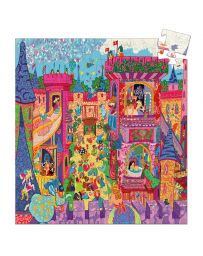 Château Féérique - Puzzle Silhouette - 54 Pièces - DJECO