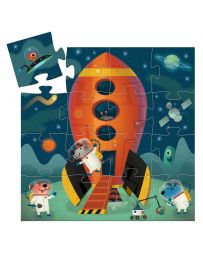 Navette Spatiale - Puzzle Silhouette - 16 Pièces - DJECO