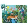 La Ballade du Tigre - Puzzle Silhouette -24 Pièces - DJECO