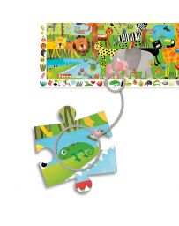 La Jungle - Puzzle d'Observation - 35 Pièces - DJECO