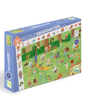 Le Square des petits animaux - Puzzle d'Observation -