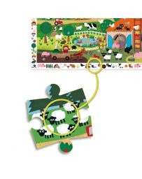 La Ferme - Puzzle d'Observation - 35 Pièces - DJECO