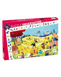 Contes - Puzzle d'Observation - 54 Pièces - DJECO