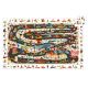 Rallye Automobile - Puzzle d'Observation - 54 Pièces - DJECO