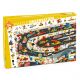 Rallye Automobile - Puzzle d'Observation - 54 Pièces - DJECO