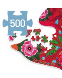 Bird - Puzz'Art - 500 Pièces - DJECO