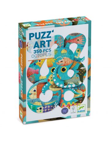 Octopus - Puzz'Art - 350 Pièces - DJECO