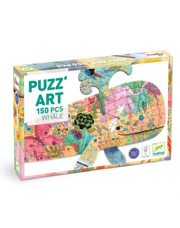 Whale - Puzz'Art - 150 Pièces - DJECO