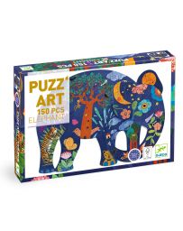 Elephant - Puzz'Art - 150 Pièces - DJECO