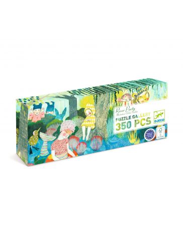 River Party - Puzzle Gallery - 350 Pièces - DJECO