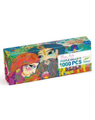 Magic India - Puzzle Gallery - 1000 Pièces - DJECO