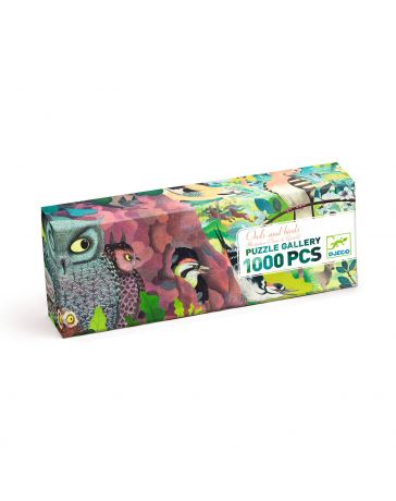 Owls and Birds - Puzzle Gallery - 1000 Pièces - DJECO