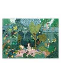 PUZZLE - Au Jardin des Plantes - 100 Pièces - Les Parisiennes - MOULIN ROTY