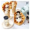 Perles de céréales croustillantes enrobées de chocolat blanc & billes de sucre dorées - Sachet de 50g - SCRAPCOOKING