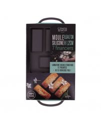 Moule 7 Financiers en silicone 100% Platinum - PATISDECOR