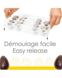 Moule rigide - Chocolat Oeufs - SCRAPCOOKING