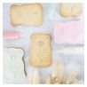 Coffret 3 découpoirs inox + 3 embosseurs bois - Chat/Ourson/Coeur - SCRAPCOOKING