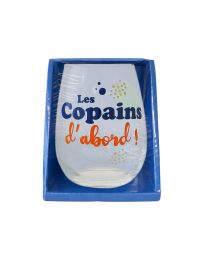 Verre rond - Les Copains d'abord !