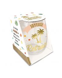 Verre rond - Joyeuse Retraite