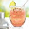 Verre rond - Joyeux Anniversaire