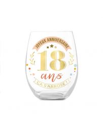 Verre rond - 18 ans