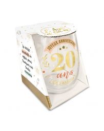 Verre Rond - 20 Ans