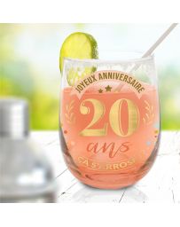 Verre Rond - 20 Ans