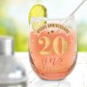 Verre Rond - 20 Ans