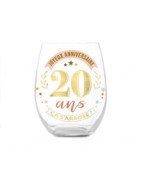Verre Rond - 20 Ans