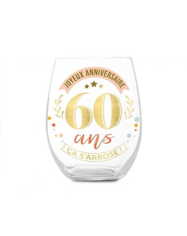 Verre Rond - 60 Ans