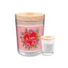 Bougie Verre "Je T Aime A La Folie"