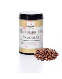 Café en Grains aromatisé au Chocolat - Boîte 150g - QUAI SUD
