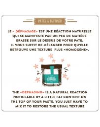 Pâte à Tartiner - Chocolat blanc, Noisettes, Feuilletine - Pot de 250g - LE COMPTOIR DE MATHILDE