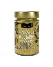 Mousse de Moutarde aux brisures de Truffe brumale - Pot de 160g - SAVOR CREATIONS