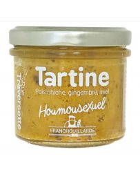 Tartinable - Houmousexuel - pois chiche, Gingembre, Miel - Pot de 105g - RUE TRAVERSETTE