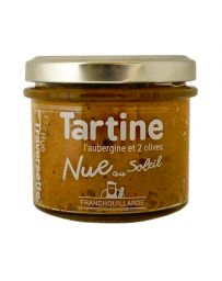 Tartinable - Nue au Soleil - Aubergine, Olive noire, Olive verte - Pot de 105g - RUE TRAVERSETTE