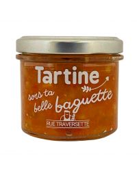 Tartinable - Sors ta belle baguette - Chayotte, Tomate, Poivron, Gingembre, Citron vert - Pot de 105g - RUE TRAVERSETTE