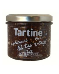 Tartinable - À plusieurs si tu veux - Olive noire, Quinoa, Tomate - Pot de 105g - RUE TRAVERSETTE