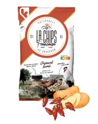 Chips Piment fumé du Béarn - Sachet de 130g - LA CHIPS FRANCAISE