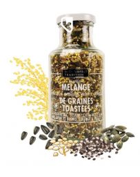 Mélange pour salade, pains, cakes - 8 Variétés de graines toastées - 175g - SAVOR CREATIONS