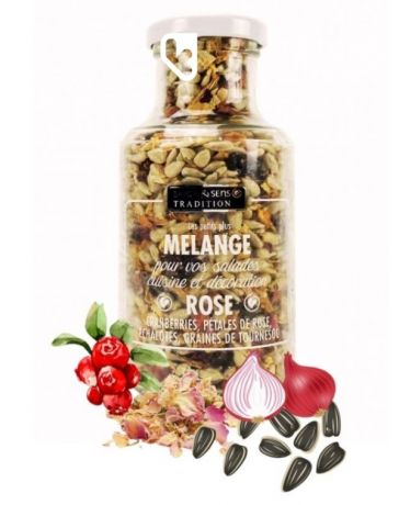 Mélange pour salade - Rose - 130g - SAVOR CREATIONS