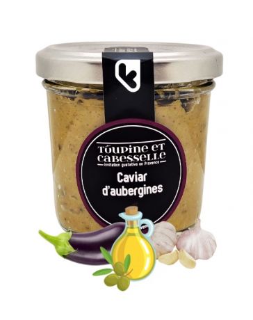Caviar d'Aubergine - 90g - TOUPINE ET CABESSELLE