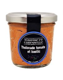 Thoïonade tomate et basilic - 90g - TOUPINE ET CABESSELLE